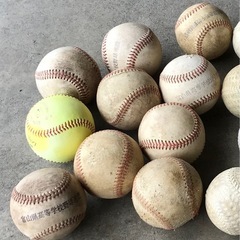 硬式野球ボールの画像