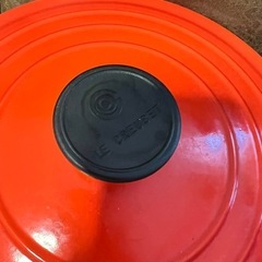 ル・クルーゼ　ココット・ロンド　22cm　チェリーレッドの画像