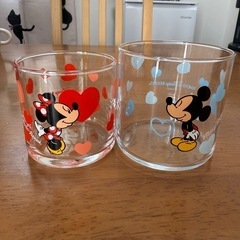 【美品】ディズニーペアグラスの画像