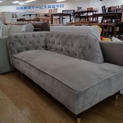 ★リユースのサカイつくば店★TK5711  2人掛けソファ グレー H68×D70×W143 クリーニング済みの画像