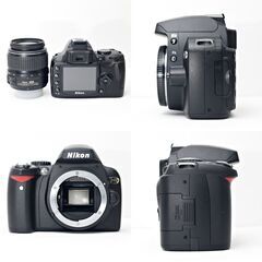 【全国送料無料】 Nikon D40X✨ショット数わずか!! レンズセット ズームセット✨ 届いたらすぐに使えます✨ ニコンの画像