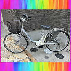 🌈特①　ヤマハ　YAMAHA 　パス　6Ah 電動自転車　電動ア...