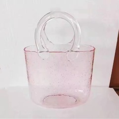 ガラスバッグ バッグ　
ハンドバッグ　水槽　ガラス水槽の画像