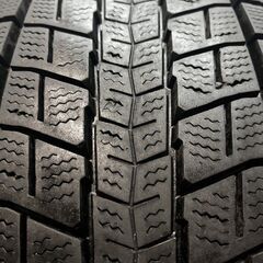 DUNLOP WINTER MAXX SJ8+ 225/65R17 17インチ スタッドレス 4本 23年製 バリ溝 ハリアー ヴァンガード エクストレイル RAV4等　(KTJ512)クレジットカード QRコード決済可能の画像