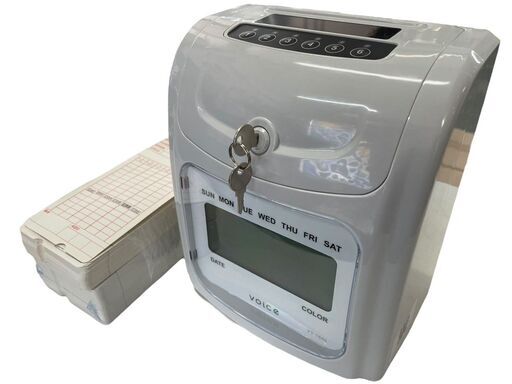 ☆VOICE タイムレコーダー VT-1000 タイムカード シンプルモデル