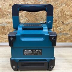 マキタ/Makita　充電式スピーカー　MR203　ACアダプタ欠品【中古品】の画像