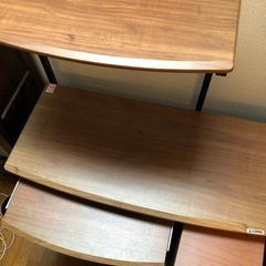 パソコンデスクの画像