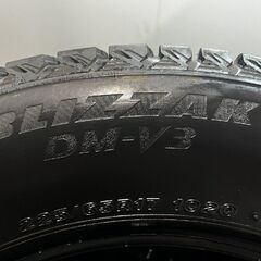BS BRIDGESTONE BLIZZAK DM-V3 225/65R17 17インチ スタッドレス 4本 21年製 バリ溝 ハリアー ヴァンガード エクストレイル RAV4等(MTI934)クレジットカード QRコード決済可能の画像