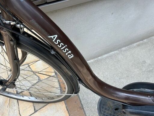 電動自転車 ブリヂストン アシスタ 26インチ ピンク 6.6ah 2012