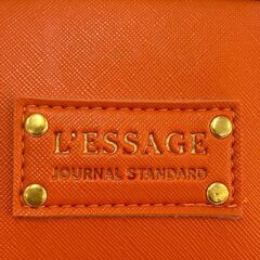 未使用品　L'ESSAGE オレンジ ショルダーバッグ ジャーナルスタンダードレサージュ  S_137の画像