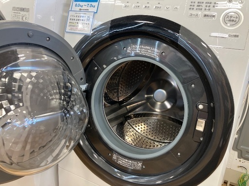 【軽トラック90分無料貸出サービス有】SHARPドラム式洗濯機