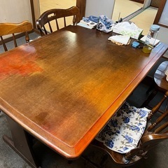 昭和レトロなダイニングセット
の画像