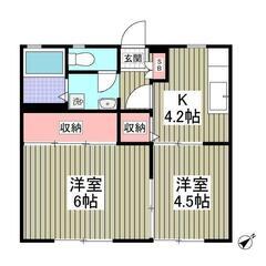 東浦和・②K【翌月家賃0敷金＆礼金⓪】『パナヨシハラＢ棟　１０３...