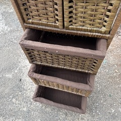 収納家具 4段 カラーボックスの画像