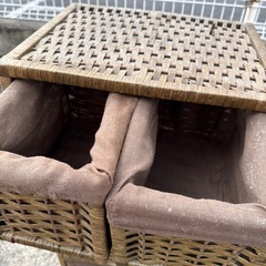 収納家具 4段 カラーボックスの画像
