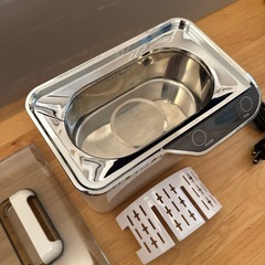 【購入者決定しました】超音波洗浄機【時計やメガネなどの洗浄に】 の画像