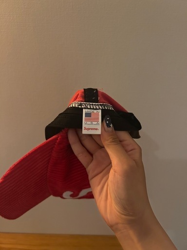 【決まりました】Supreme Corduroy S Logo 6-Panel