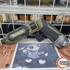 ✨マキタ　中古　TD022DSHXO　ペンインパクトドライバ　充電器・バッテリー×2・ケース付き✨うるま市田場✨の画像