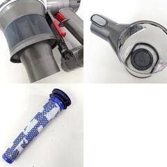 現状品 dyson V6 slim pro コードレスクリーナー サイクロン 掃除機  ホワイト×グレー ダイソン 札幌市北区屯田の画像