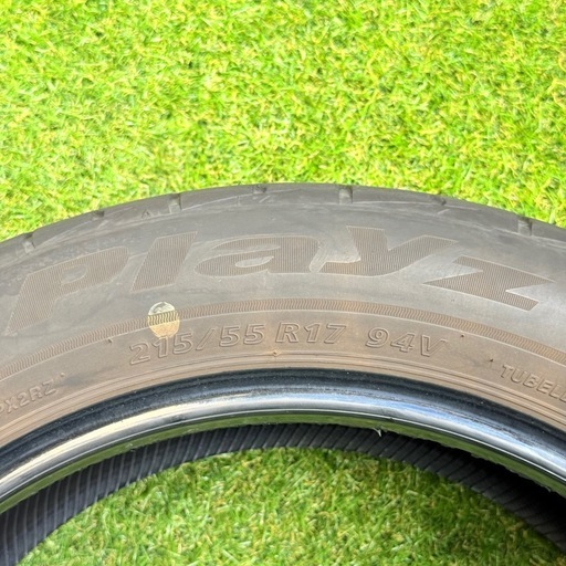 【決まりました】【良品】　215/55/17  4本　交換工賃・消費税込み価格　BRIDGESTONE　