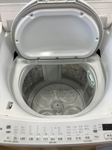 【軽トラック90分無料貸出サービス有】HITACHI 縦型洗濯乾燥機