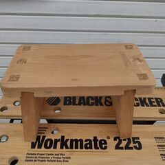 観音寺 温泉気分？ 風呂用 イス ヒノキ製？ スツール 木製 中古品