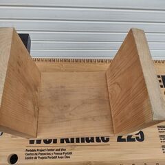 観音寺 温泉気分？ 風呂用 イス ヒノキ製？ スツール 木製 中古品の画像