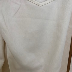 UNIQLOスキニーデニム白レディースMの画像