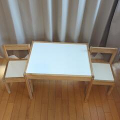 IKEA　レット　キッズテーブルセット