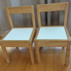 IKEA　レット　キッズテーブルセットの画像