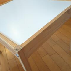 IKEA　レット　キッズテーブルセットの画像