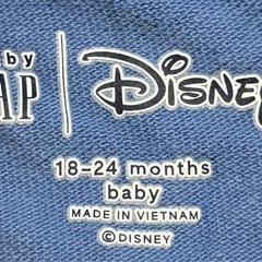 子供服　GAP　ミッキーマウス　ポロシャツの画像