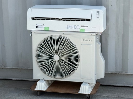 A533◇ハイセンス エアコン◇主に6畳◇2022年製◇内部クリーン◇HA-S22EE1-W