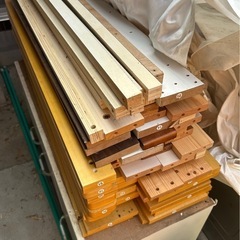 木材 端材 色々 DIY 工作 まとめて 下のキャビネットも