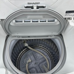 【表示価格より20%OFF!!】SHARP ES-T5E6 2019年 洗濯機の画像