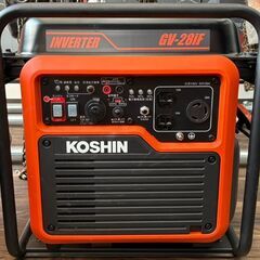 【中古】工進 GV-28iF インバーター発電機 定格2.8kV...