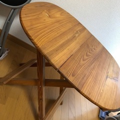 木製テーブル　折りたたみ