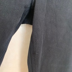 UNIQLOスキニーデニム黒レディースMの画像