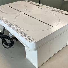 【RKG】特価！アイリスオーヤマ/IHコンロ/IHK-W12S-W/中古品/2022年製/台付きの画像
