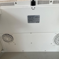 【RKG】特価！アイリスオーヤマ/IHコンロ/IHK-W12S-W/中古品/2022年製/台付きの画像