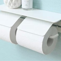 2連トイレットペーパーホルダーの画像