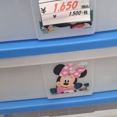 【リサイクルショップどりーむ鹿大前店】No2189　4段収納　ミッキー　ディズニー　写真参照🎵の画像