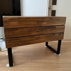 【急募】木製キャビネット　差し上げます
