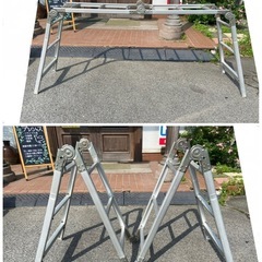 マルチステップ　MS-38   長さ3.8m   ジャンク品　日本アルミ　脚立の画像