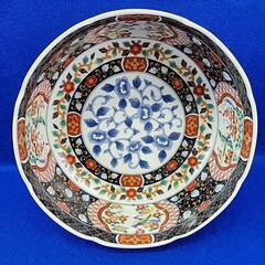 第一陶器　錦花鳥大鉢　特選陶器　金彩　大皿の画像