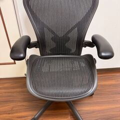 美品 ハーマンミラー アーロンチェア ポスチャーフィット Bサイ...