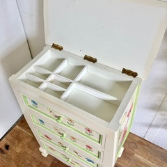 ミニチェスト 収納家具 子供部屋の画像