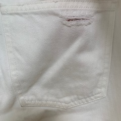 【美品】ユニセックスM相当UNIQLO白パンツの画像