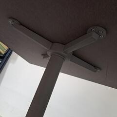 正方形木製テーブル　②の画像