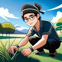夏場の草抜きいたします。
